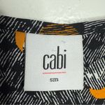 CAbi NWOT  3131 Limited Edition Eclipse Moon Shirt‎ Black White Orange Size Small Photo 4