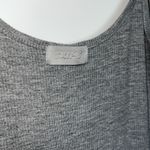 SKIMS NWT  Soft Lounge Long Ribbed Slip Dress - Heather Grey Photo 5