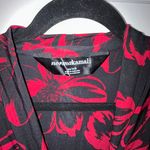 Norma Kamali Floral Print Faux Wrap Dress Photo 5