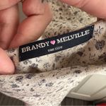 Brandy Melville v neck floral spaghetti strap mini dress size OS Photo 3