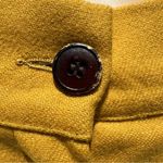 Byblos Italy 44 = US 10 gold/mustard midi skirt Photo 6