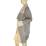 Diane Von Furstenberg  "MACKENZIE" WOOL BLEND REVERSIBLE TAUPE CARDI COAT (L) Photo 2