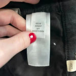 Madewell  High-Rise Slim Straight Jeans in Richgrove Wash Black Size 25 Tall Photo 7