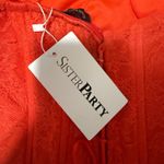 Red/orange hoco dress Photo 3