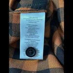 BeachLunchLounge Plaid Button Down Shirt Medium Floral embroidery Photo 7