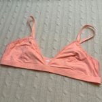 Parade Triangle Bralette sz M Bright Coral Color Bralette Orange Size M Photo 1