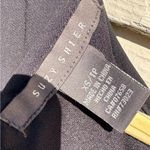 Suzy Shier  Sheer Black and Purple Lace Midi Dress Photo 2