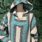 Baja Joe Teal And Gray Hoodie Photo 0