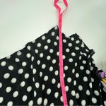 Anthropologie  Maeve Gerti midi dress black polka dot sz 10 Photo 7