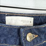 ZARA  wide leg crop high waisted jeans size 6 Photo 3