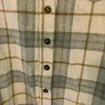 BKE Buckle cream, tan and grey shacket size small Photo 1