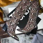 Vince Camuto  Taupe Snake Gravana Knee High Boot Photo 2