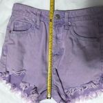 Wild Fable The Highest Rise Purple Jean Short Frayed Hem 2 Pastel Boho Festival Photo 5
