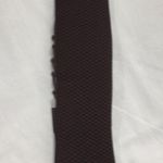 Woven & Beaded Stretch Belt, Dark Brown Photo 3