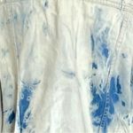 Free People Retro Acid Wash Bohemian Denim Jean Jacket Tie Dye Size Large NWT Photo 11