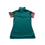 Women's‎ green Miami hurricanes small Adidas polo Photo 2