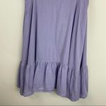 Old Navy Boho Lavender Tiered Hem Mini Dress Summer Beachy Sz Small Photo 4