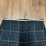 Elie Tahari  Womens Black White Windowpane Plaid Dress Work Pants Size 8 Photo 10