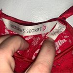 Victoria's Secret Vintage Victoria’s Secret M Red Lace Teddy/‎ Bodysuit 1995 CPB52 Photo 3