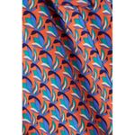 Diane Von Furstenberg 💕💕 Abigail Midi Wrap Dress Mandarin Print Large *ALTERED* Photo 11