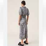 Ganni  Silk Stretch Satin Dress Size Small NWT Photo 1