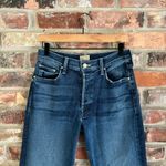 Mother The Thrasher Flood Straight High Rise Jeans in C’est La Vie, 26 Blue Photo 2