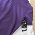 Purple Short Sleeve Zip Photo 3
