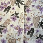 Dress Barn Vintage 90s Floral Button Up Top Women’s Size L Short Sleeves Tropical Cottage Photo 1