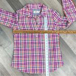 Vineyard Vines Palmetto Plaid Popover Linen Shirt Pink 00 Photo 11