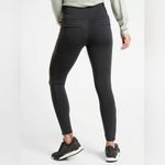 Athleta  Delancey Moto Tight Leggings Black Size Small Photo 2