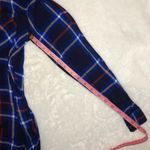 American Eagle Boyfriend Oversize Fit Blue Plaid Flannel Size Extra Small Photo 12