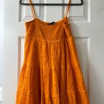 ZARA orange Mini Dress Photo 0