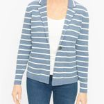Talbots Striped Modern Sweater Blazer Photo 0