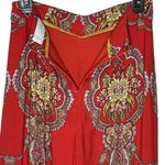 Anthropologie ETT TWA Women’s Boho Printed Cropped Palazzo Pants Photo 3