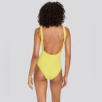 Solid & Striped 
Anne-Marie Ribbed One Piece‎ Chartreuse size xs NWT Photo 1