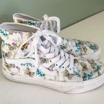 Vans  Blue and White Butterfly Classic High-Top Sneakers Photo 0