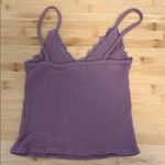 Urban Outfitters  Size Extra Small XS Purple Lace Trim Ribbed Women's Teen Top Photo 4
