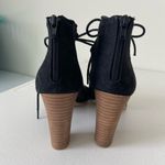 EUC‎ | Report women’s cutout mesh lace up heels — size 8 Black Photo 2