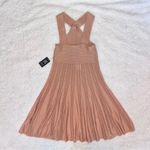 EXPRESS NWT Women’s Beige Cross Front Dress size XS Photo 4