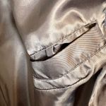 st. john's bay St. John’s Bay Green & Navy Plaid Wool Blend Double-Breasted Pea Coat Classic S Photo 8