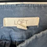 Loft  Light Blue Straight Legged Pant Size 6 Photo 3