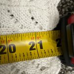 New Maggie Sweet 2 piece white knit tank top, long sleeve button up cardigan L Size L Photo 14