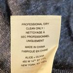 Alice + Olivia women's size M medium low scoop neck wide arm tie up tank top Photo 2