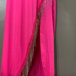 Cloud Ten Pink Fringe Rhinestone Dress Photo 2