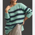 Pilcro Anthropologie Women’s XSP Longline Stitch Sweater Photo 1