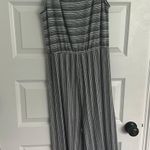 Eyelash Couture Eyeshadow Gray Striped Jumpsuit Photo 1