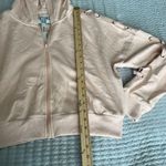 Victoria's Secret Victoria’s Secret Sport Pink Full Zip Hoodie Gold rivets Photo 3