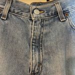 Levi's Vintage Faded Medium Blue Denim Shorts High Rise Red Tag Photo 6