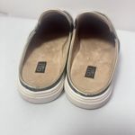 G.I.L.I. Womens Denim Gold Spatter Slip on Blakeley Sneaker Mule Slides 10 Blue Photo 3