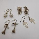 Lot Of 4 Costume Earrings Pierced Photo 0
